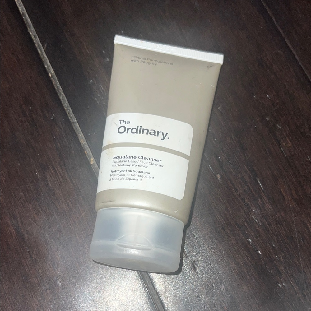 Half full The Ordinary Squalane Cleanser Makeup remover